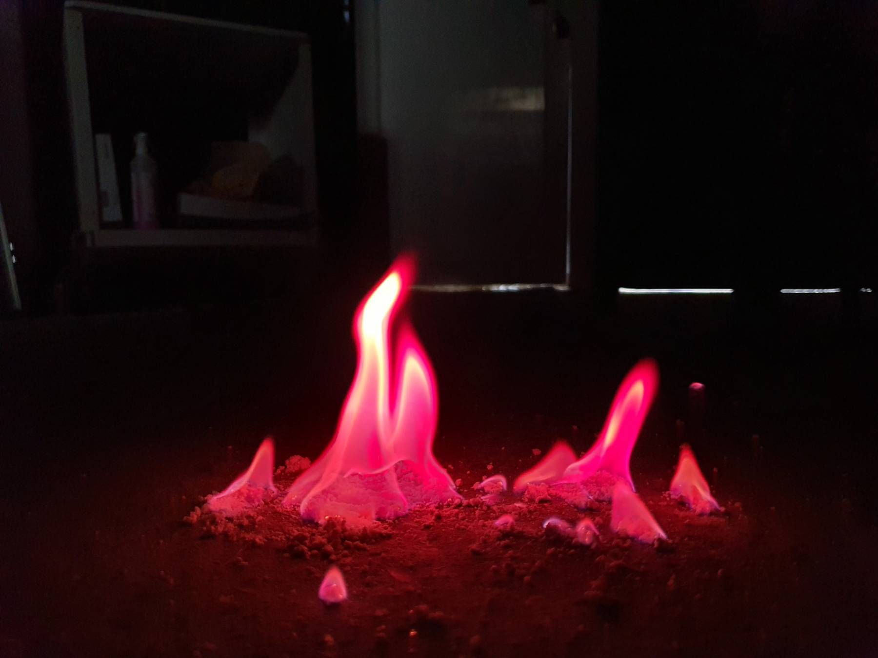Pâte à feu aspect rouge 5 litres