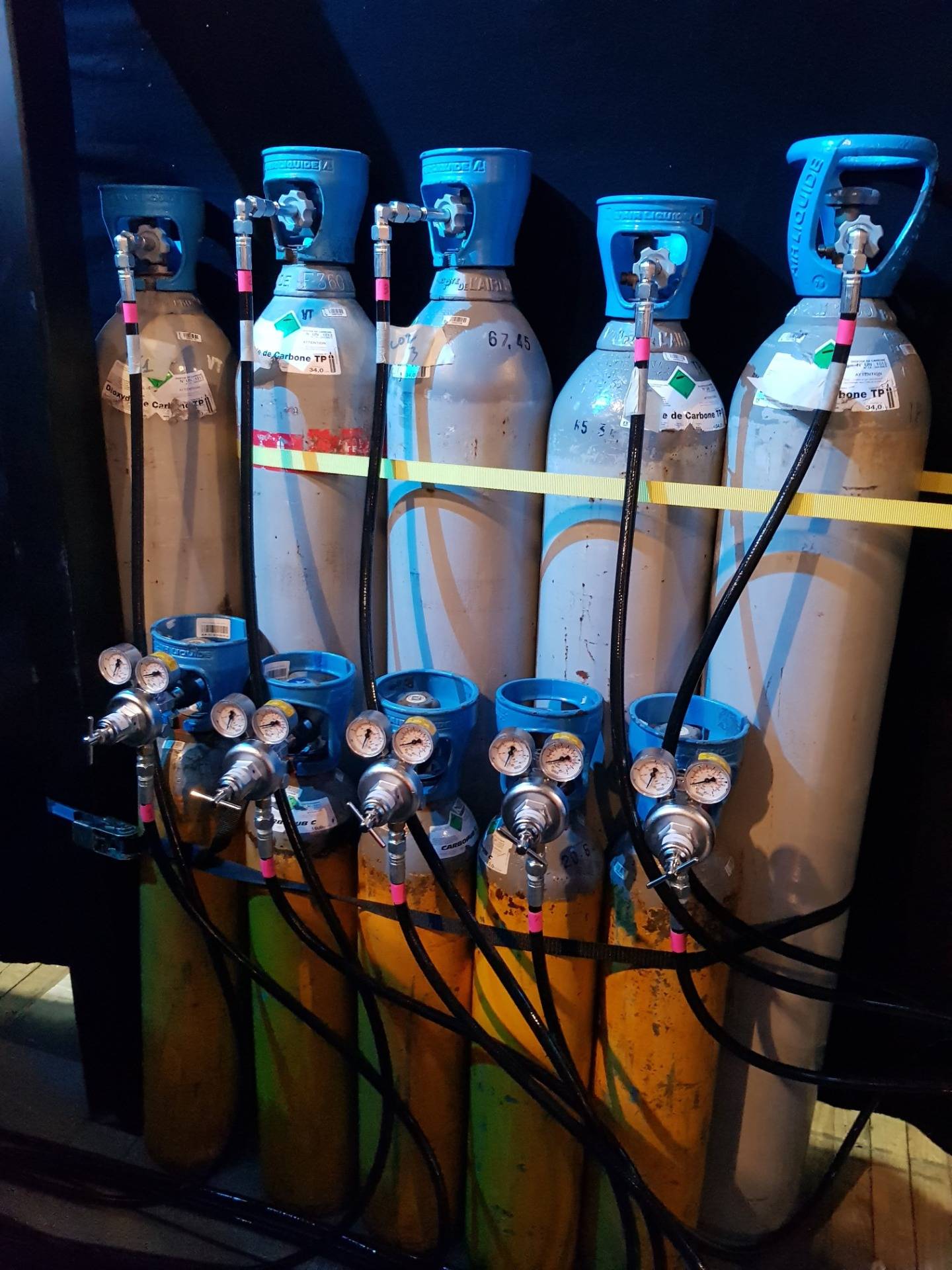 Bouteille de co2 TP B50 35Kg de gaz